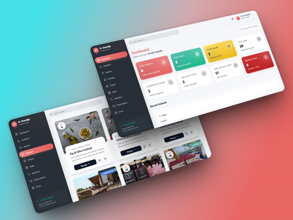 Buyuk Chamlija Admin Panel